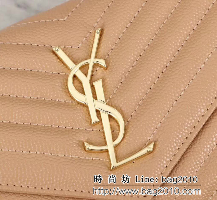 YSL聖羅蘭 爆款 魚子醬牛皮鏈條小包 可當手包用 26801 YAS1034